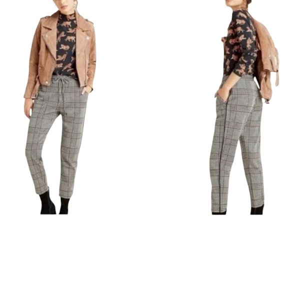 Plaid‎ Women's Pants - Picture 3 of 9